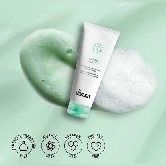 Dr. Brandt Clean Biotic - pH Balanced Yogurt Cleanser  - 3.5 fl oz - Picture 2 of 12